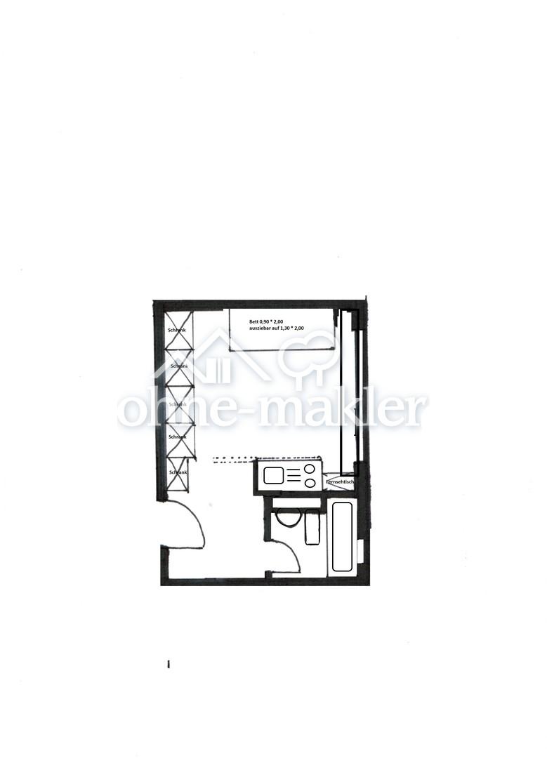 Sehr schönes und helles 1-Zimmer- Apartment in einer kleinen Apartmentanlage - Photo 4