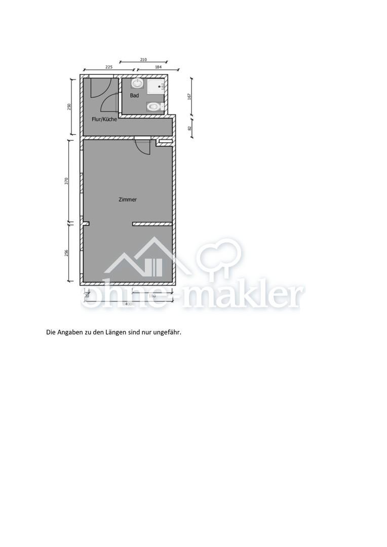 kleine 2-Raum-Wohnung in der Südstadt - Photo 5