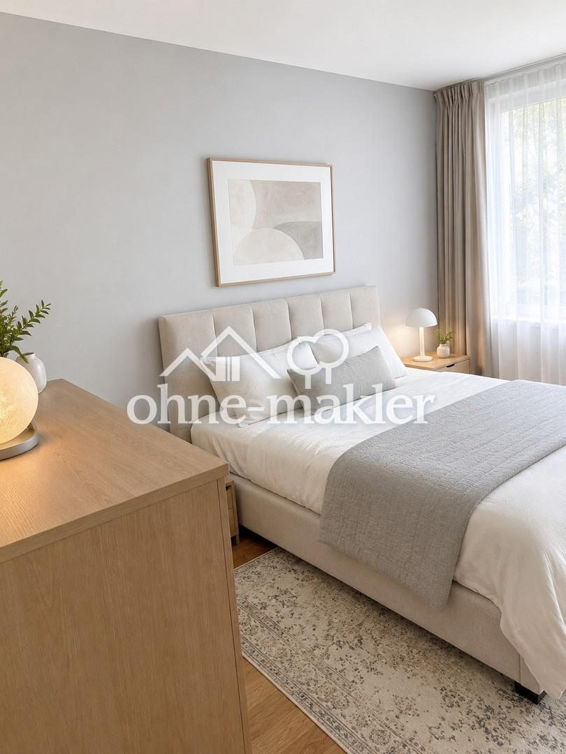 Frisch renovierte 3-Zimmer-Erdgeschosswohnung mit Garten, 2 Stellplätzen und Schuppen - Foto 5