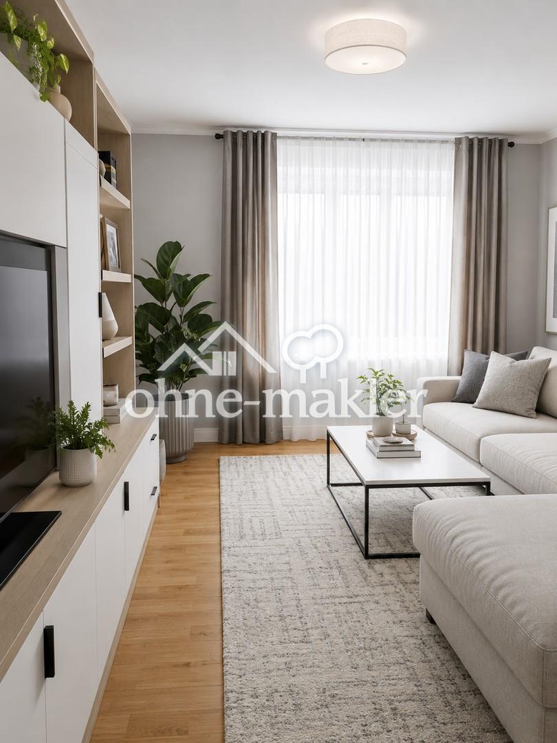 Frisch renovierte 3-Zimmer-Erdgeschosswohnung mit Garten, 2 Stellplätzen und Schuppen - Foto 1