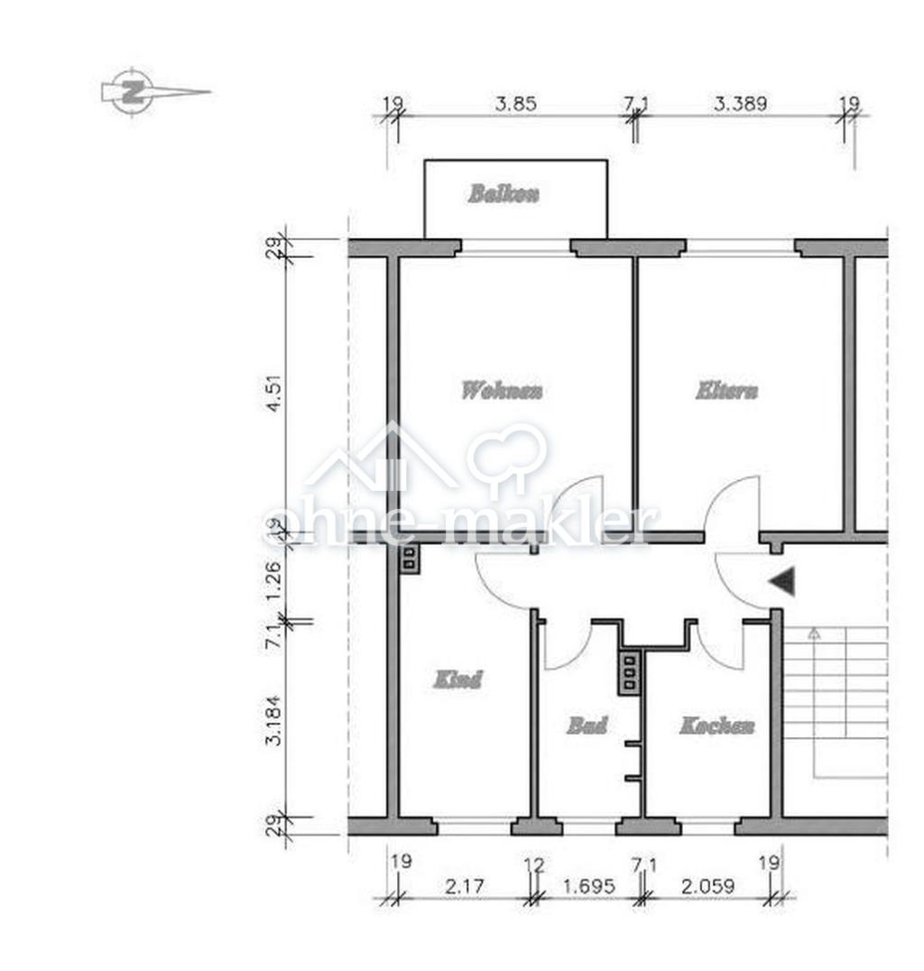 Stilvoll wohnen zum fairen Preis – sanierte 3-Zimmerwohnung mit Berlin-Anbindung RE 3 - Photo 2