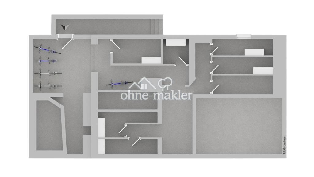 Tolle 4 Zimmer Wohnung in sehr zentraler Lage von Sigmaringen, geringe Nebenkosten - Foto 2