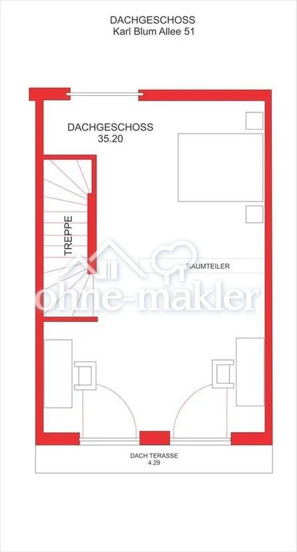 Neuwertiges 6-Zimmer-Reihenhaus mit Einbauküche in Frankfurt - Foto 2