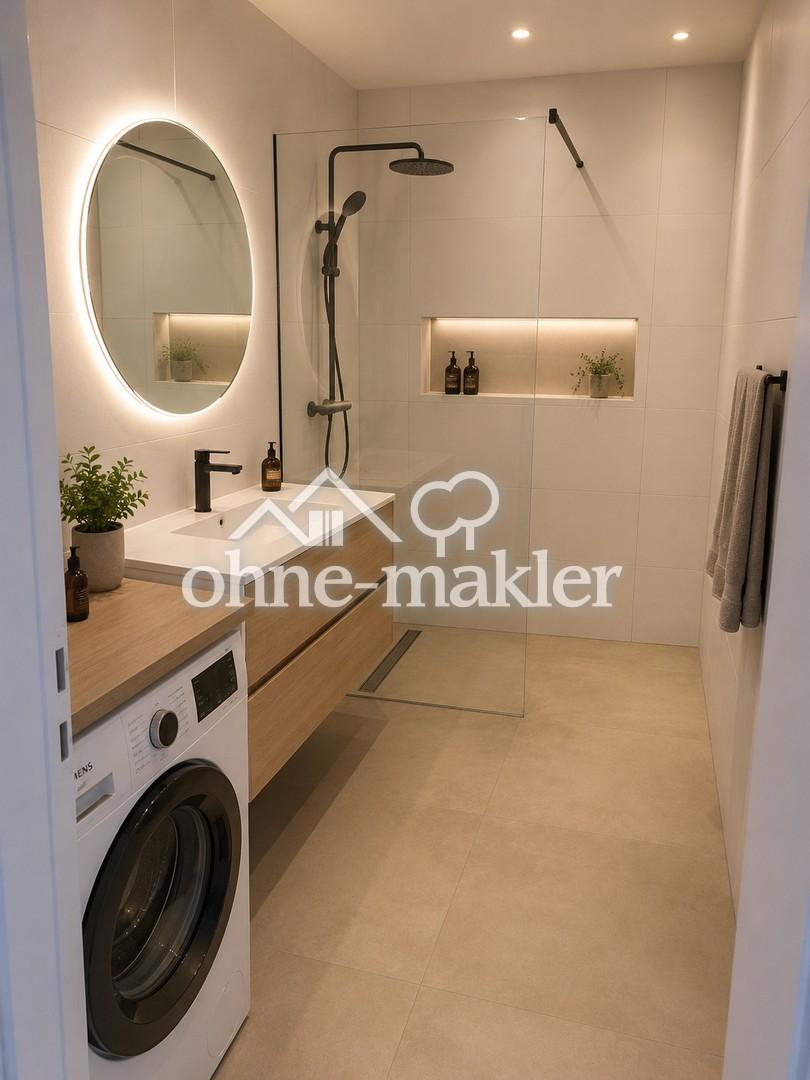 Helle 3-Zimmer-Wohnung 106 m² | Verglaster Balkon| EBK - Foto 2