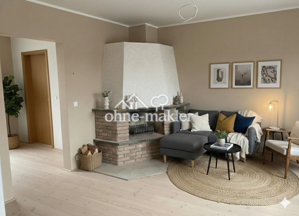 Erstbezug nach Kernsanierung: Wunderschöne 3,5-Zi-Wohnung mit Einbauküche, Kamin, Garten und mehr... - Photo 3