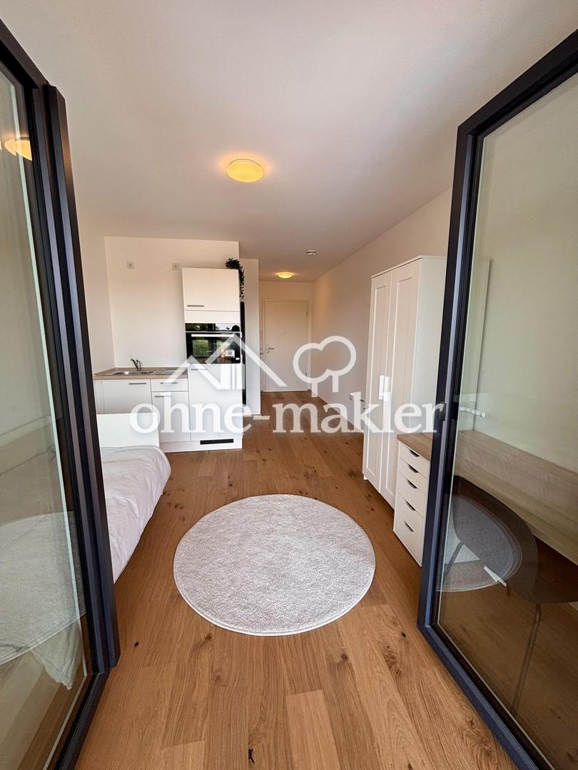 Erstbezug! Möbliertes Studentenapartment mit Balkon und EBK direkt an der Uni - Photo 1