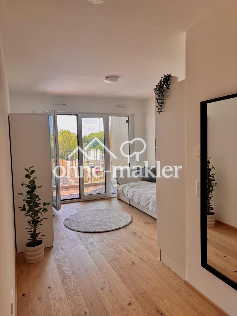 Erstbezug! Möbliertes Studentenapartment mit Balkon und EBK direkt an der Uni - Photo 2