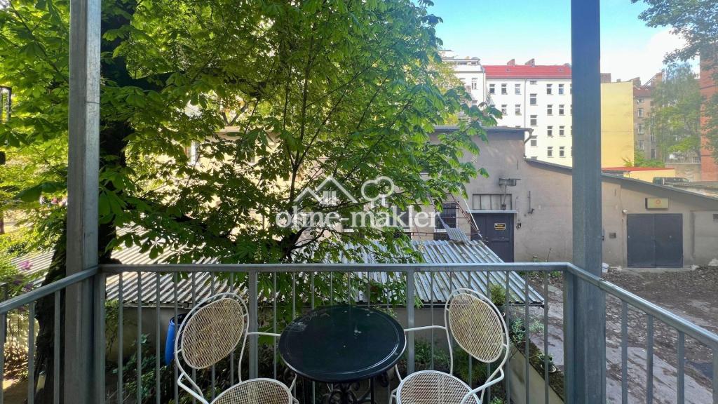 Helle möblierte 1-Zimmer-Wohnung mit Balkon im Herzen von Friedrichshain - Photo 5