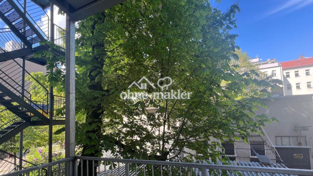 Helle möblierte 1-Zimmer-Wohnung mit Balkon im Herzen von Friedrichshain - Photo 5