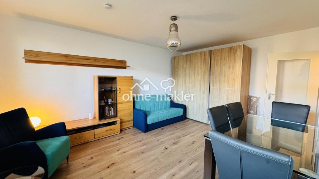 Möblierte 1-Zimmer-Wohnung mit Einbauküche in Frankfurt-Nied - Photo 5