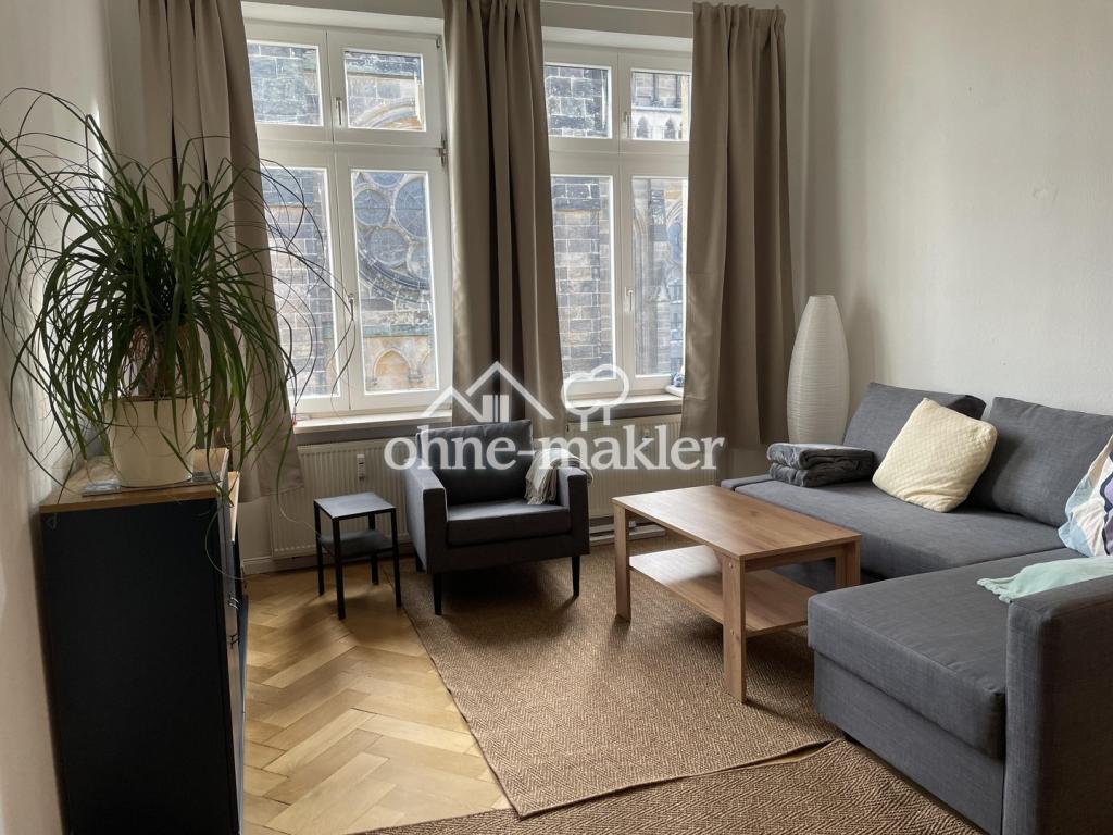 Elegantes und möbliertes 4-Room Apartment with Balcony in Leipzig’s Prestigious Musikviertel - Photo 1