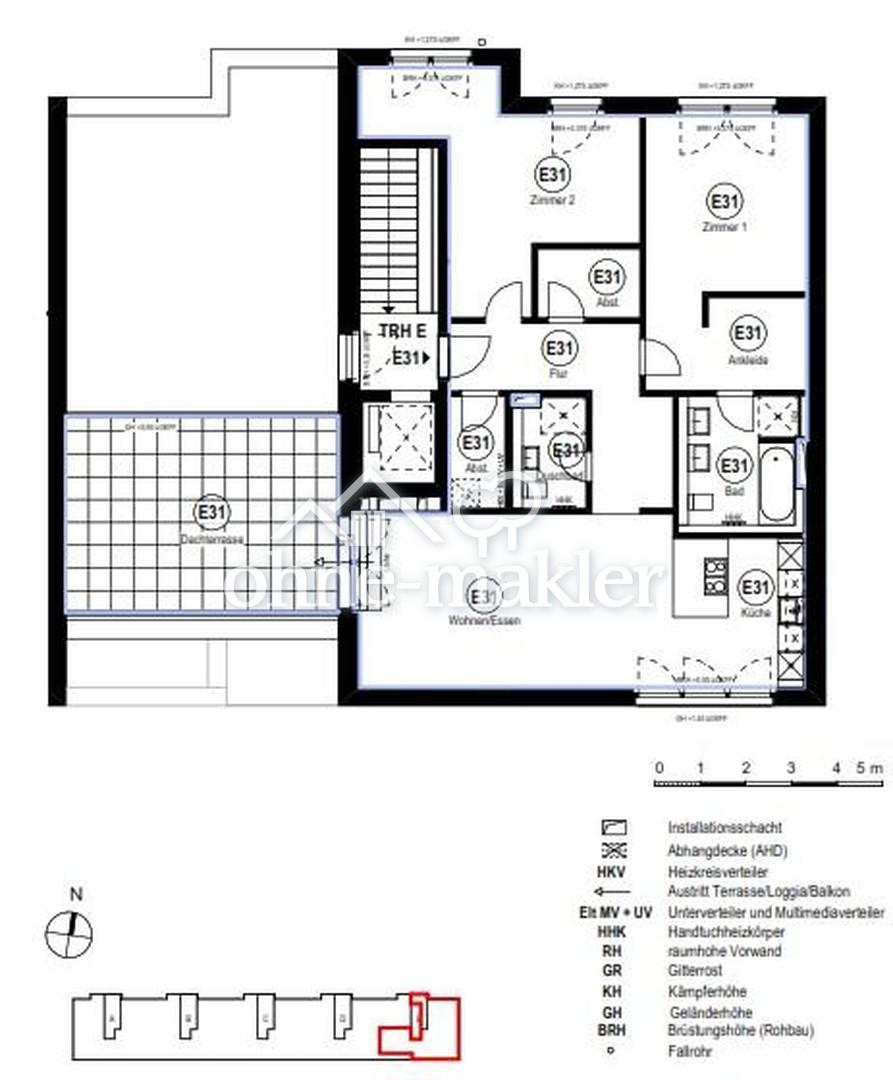 Sonnige Penthouse-Wohnung Hamburg Neugraben-Fischbek Süderelbe - Photo 2