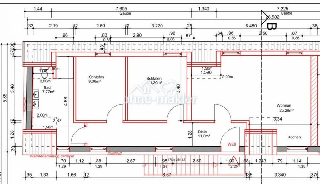 Kernsanierte 3-Zimmer-Wohnung im 1.OG mit eigenem Eingang - Photo 1