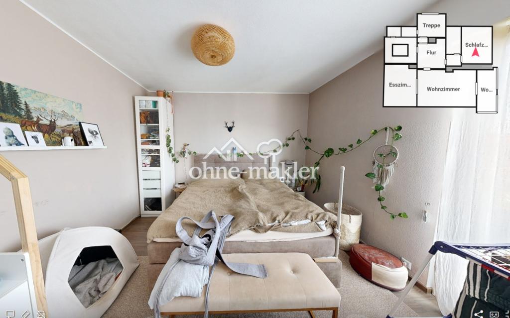 gehobene 3 Zimmerwohnung in der Friedenstrasse von privat - Photo 4