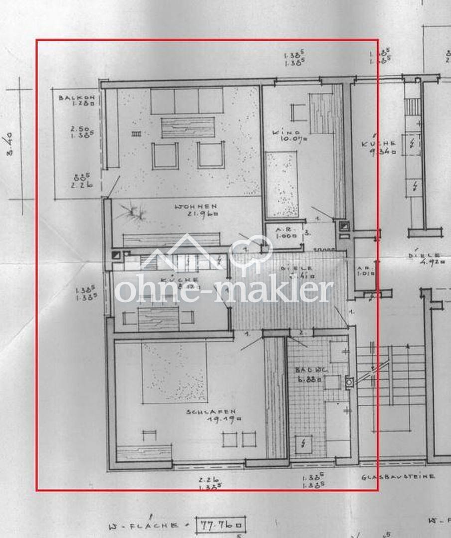 gemütliche 3 Zi. Wohnung im 2.OG mit Balkon , nähe Stadtpark - Photo 5