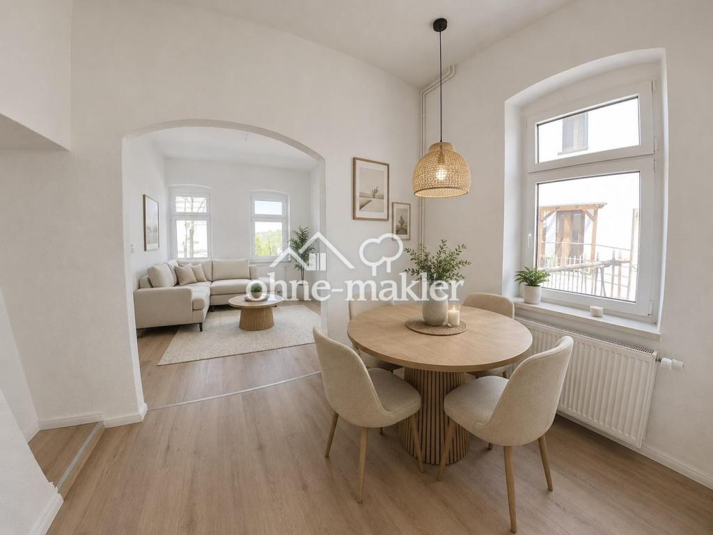 Einfamilienhaus mit Fachwerk & Garten - Erstbezug nach Sanierung - Photo 2
