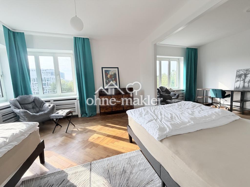 Großes möbliertes 1,5-WG-Zimmer 35 m2 in Düsseldorf-Golzheim am Rhein – auch für Paar geeignet - Foto 3