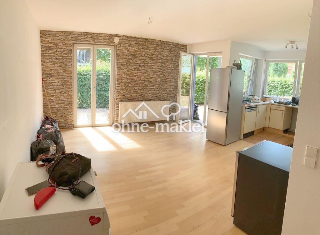Sehr helle 2 Zi-Whg Wohnung mit Einbauküche,TG, Terrasse und Garten in Heilbronn - Foto 2