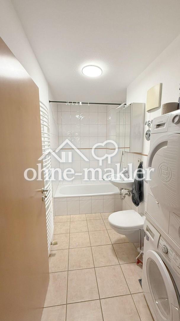 Sehr helle 2 Zi-Whg Wohnung mit Einbauküche,TG, Terrasse und Garten in Heilbronn - Foto 4