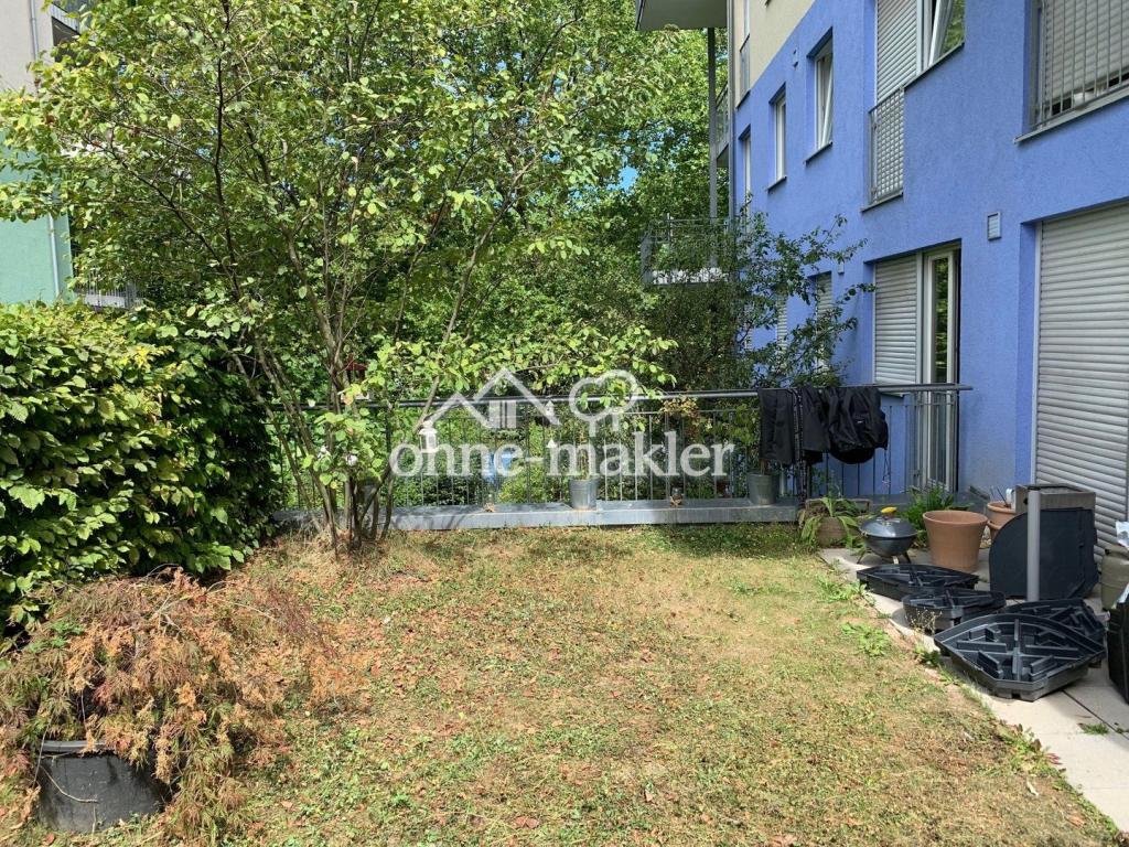 Sehr helle 2 Zi-Whg Wohnung mit Einbauküche,TG, Terrasse und Garten in Heilbronn - Foto 5