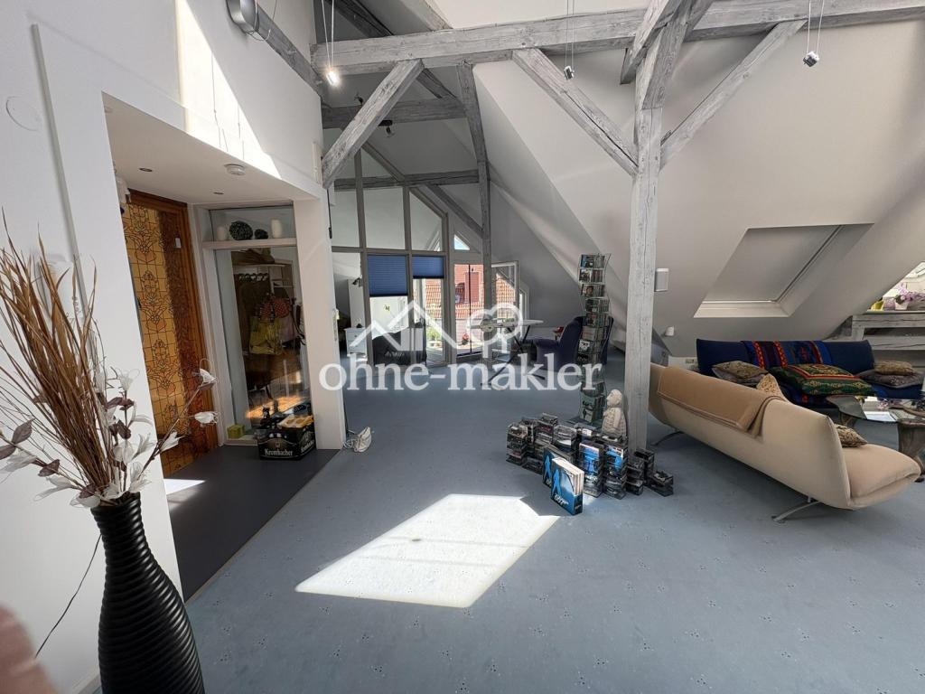Außergewöhnliche DG-/Maisonettewohnung im Zooviertel – Großzügiges Wohnen, Blick in die Eilenriede - Photo 1