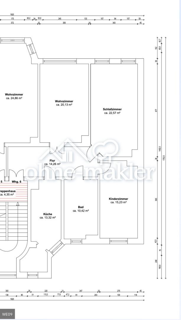 3-Zimmer-Wohnung mit 95,57 m² in Leipzig-Altlindenau - Photo 3