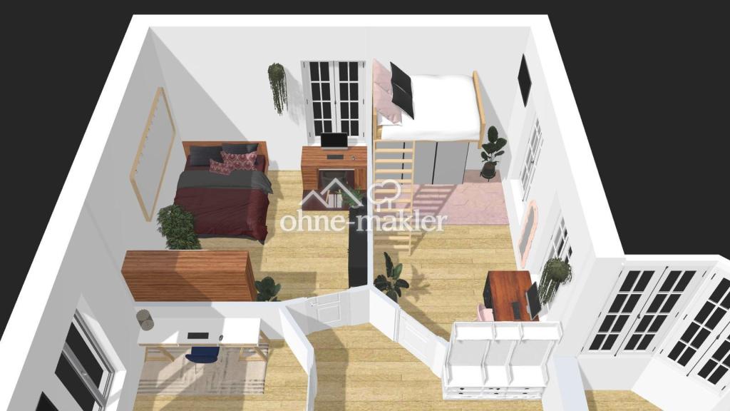 WG-ZIMMER-VERMIETUNG – Moderne 4er-WG – KEINE komplette Wohnung!! - Foto 3