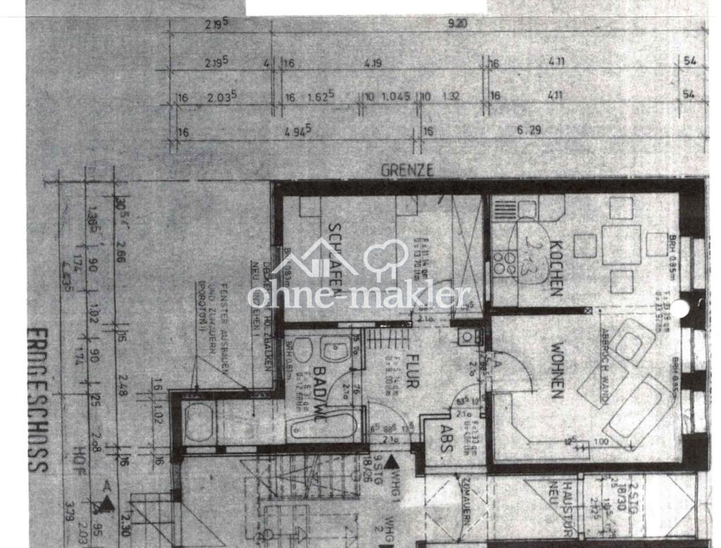 Sehr schöne 2-Raum-Erdgeschosswohnung - Foto 1