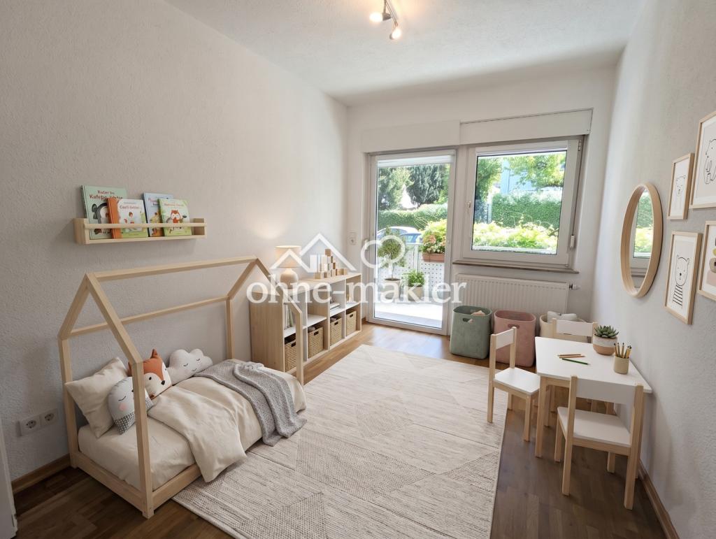 Großzügige 4-Zimmer-Erdgeschosswohnung mit zwei Balkonen, zwei Bädern und Altbauflair - Foto 3
