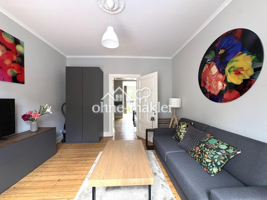 VOLLMÖBLIERTES 2-RAUM-GRÜNDERZEIT-SMARTHOME, TERRASSE, GARTEN, CITY- BESTLAGE - Photo 3