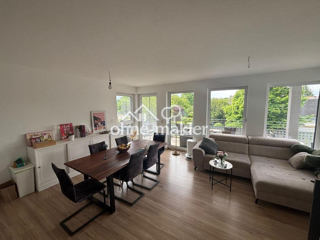 Durchdachter Grundriss mit großem Balkon: 3-Zimmer-Wohnung in Bad Nauheim - Photo 1