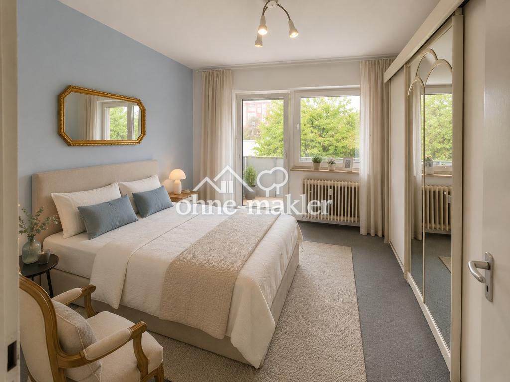 3-Zimmer-WG + gr. Südbalkon + Balkonkraftwerk + Renovierung nach Absprache + St. Johannis - Photo 2