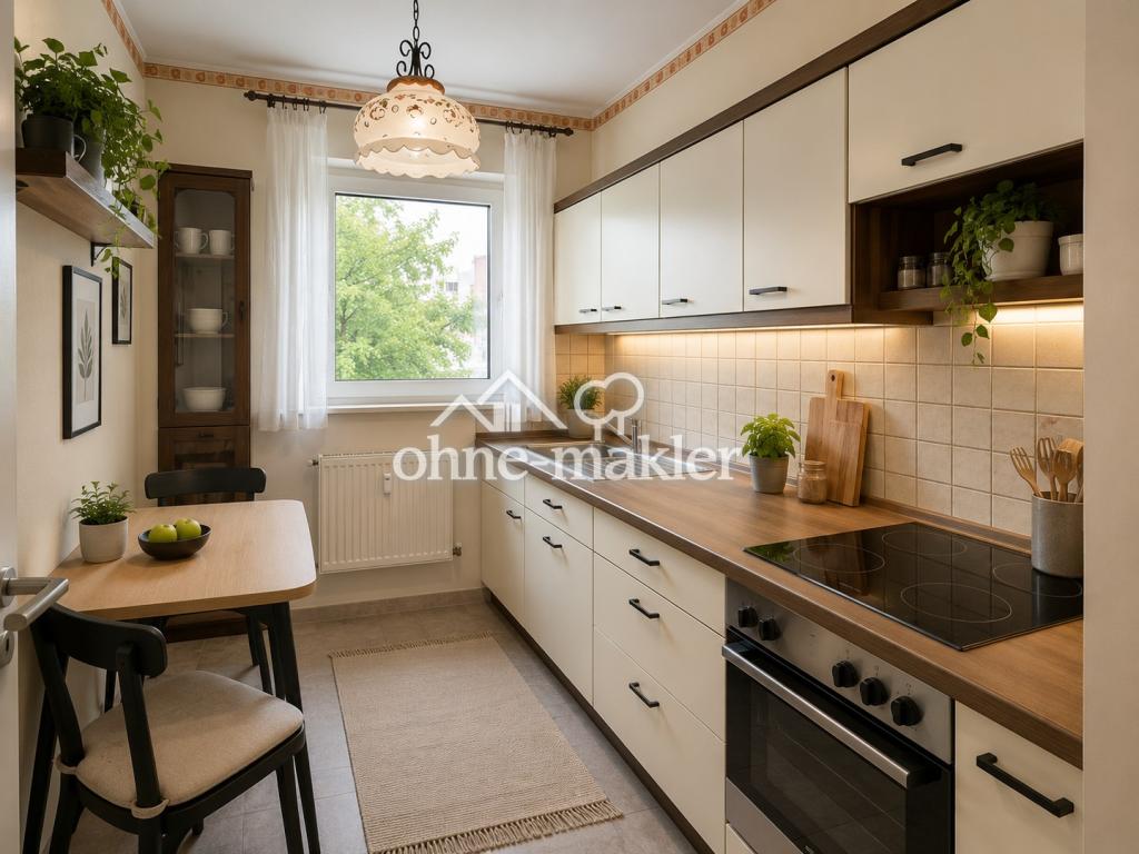 3-Zimmer-WG + gr. Südbalkon + Balkonkraftwerk + Renovierung nach Absprache + St. Johannis - Photo 1