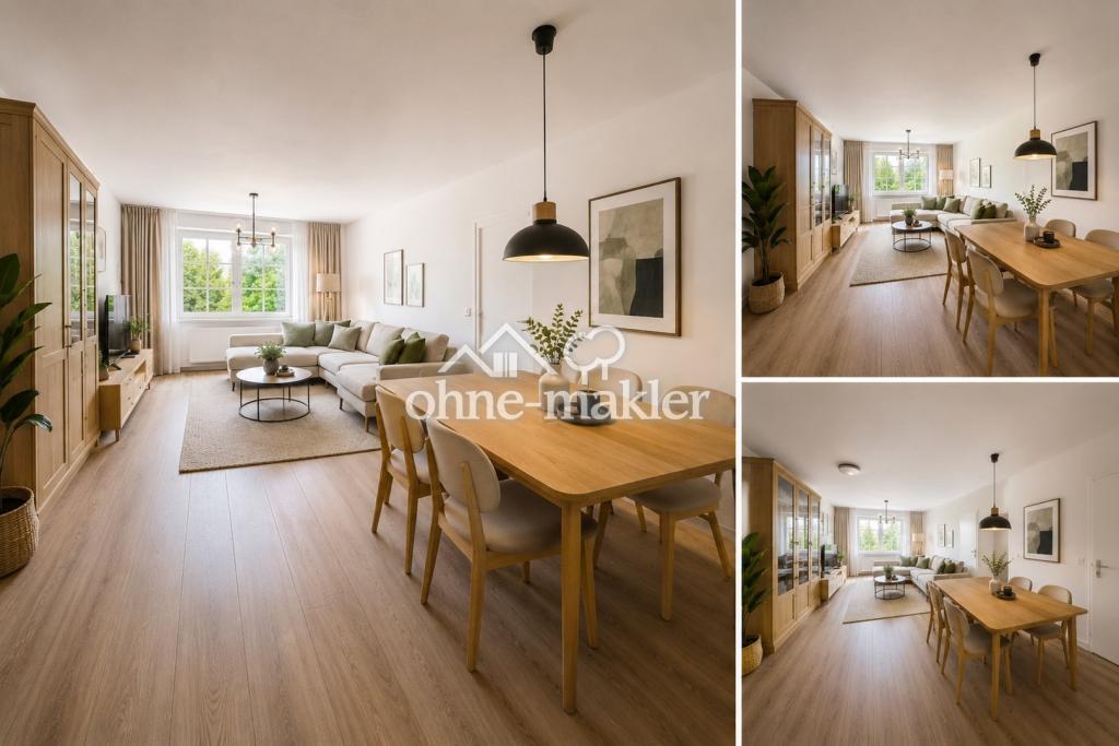 3-Zimmer-WG + gr. Südbalkon + Balkonkraftwerk + Renovierung nach Absprache + St. Johannis - Photo 2