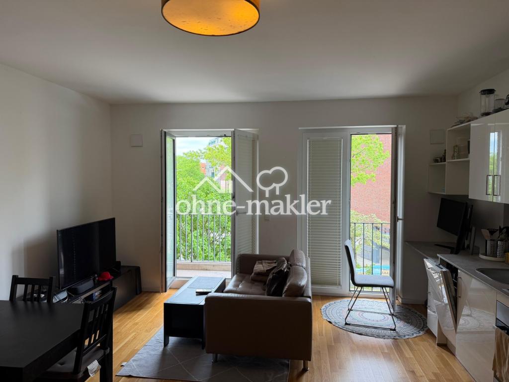 VOLL MÖBLIERTE 1-Zimmer Wohnung in Hamburg-Hohenfelde - Foto 1