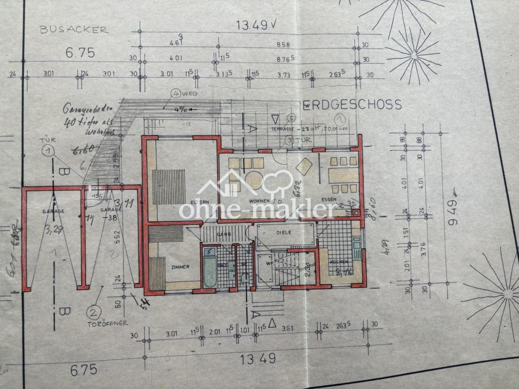 4-Zi.-EG-Wohnung mit Garten, Garage & Terrasse – zentral & ruhig in Isny im Allgäu - Photo 2