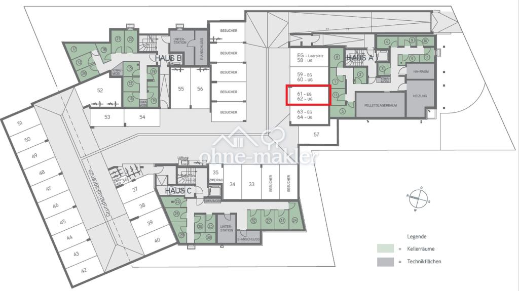 Modern(neubau) wohnen: 2-Zimmer-Erstbezug in Neufahrn(neben dem Bahnhof und der Bushaltestelle) - Foto 3