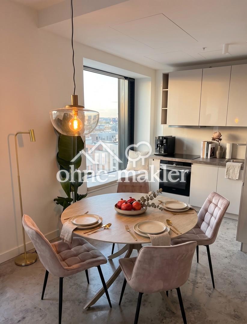 ICONIC LIVING: Exklusive, voll möblierte Skyline-Residenz im Wahrzeichen Frankfurts – Henninger Turm - Photo 2