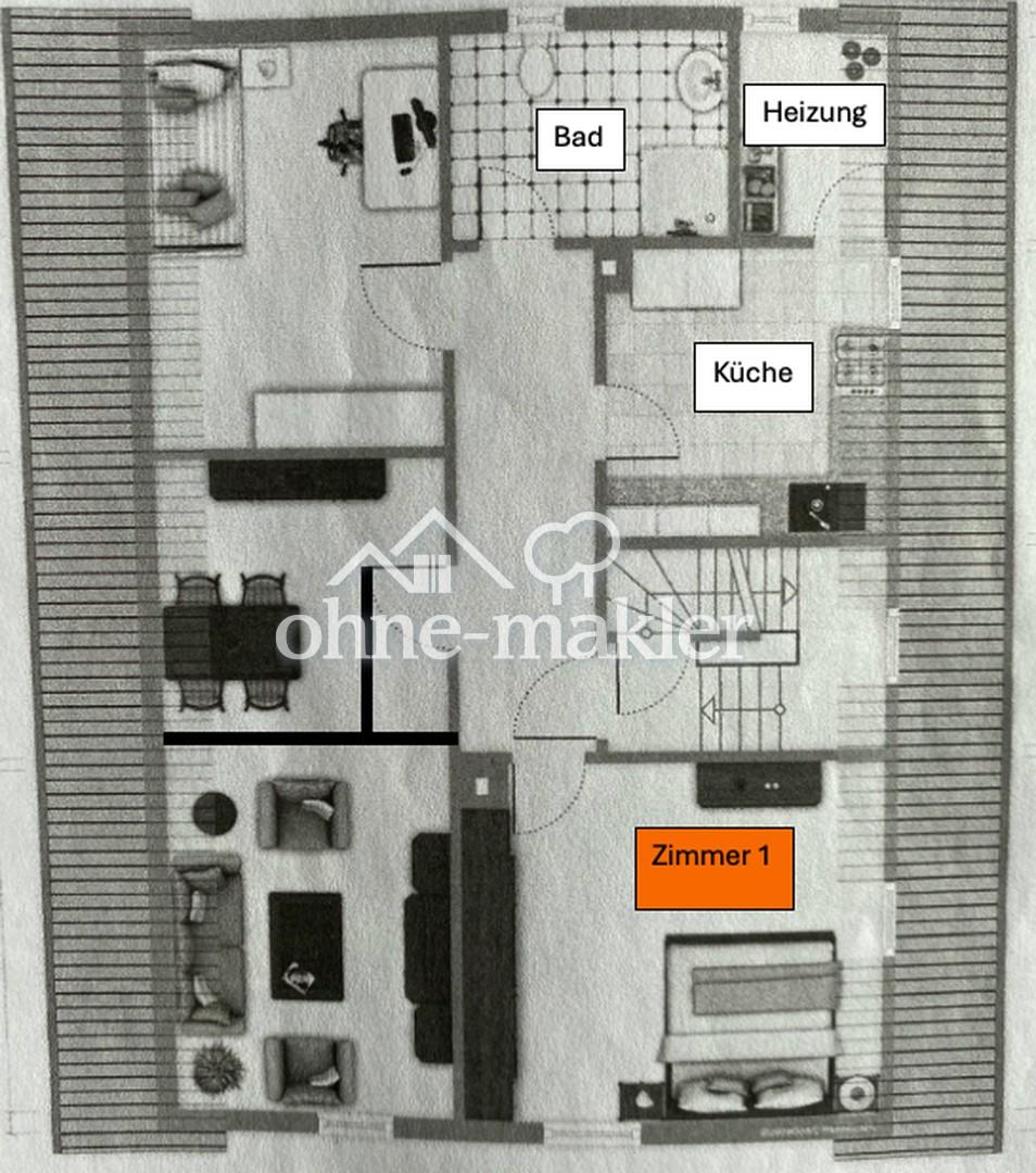 Schönes, helles Zimmer in Frauen-WG mit modernen Möbel - Photo 3