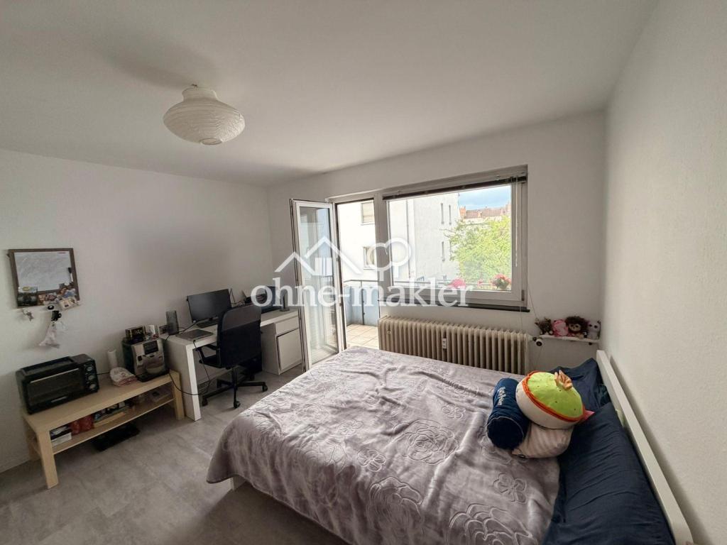 Am Woog 1-Zi-Apartment mit West-Balkon, Kitchenette, Keller, auch Studenten! - Photo 3