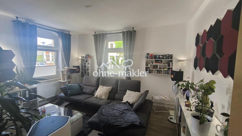moderne 2-Zimmer-Wohnung im historischen Altbau mit Balkon 1. OG - Foto 1