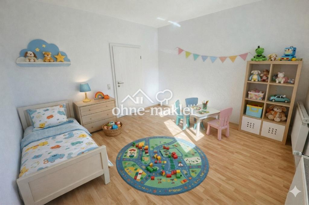 4 Raum-Wohnung, Küche+Bad mit Fenster, toller Grundriss, Gartenanteil, Einbauküche, Garage optional - Photo 5