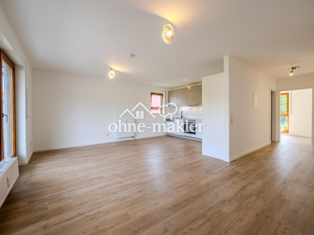 Frisch sanierte 3-Zi-Whg mit großem Privatgarten, Balkon & Burgblick in zentraler Lage - Foto 1