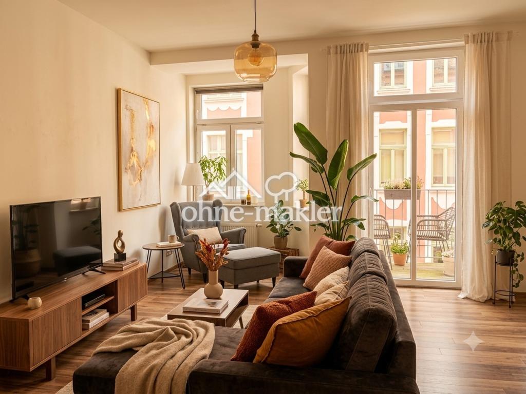 Attraktive 2-Zimmer-Wohnung mit Balkon in zentraler Lage von Schwerin - Foto 1