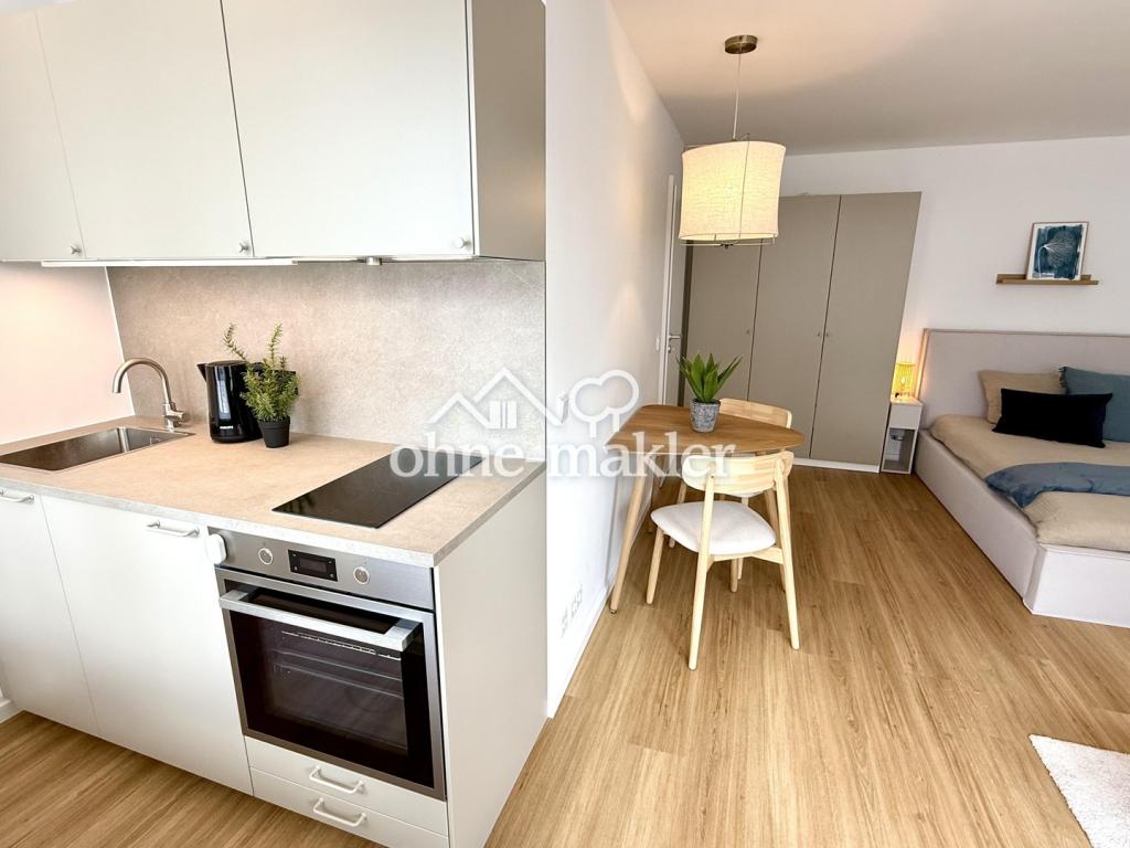 Hochwertig sanierte, möblierte 1-Zi. Wohnung mit Balkon und Garage (Maxvorstadt / Neuhausen) - Photo 3