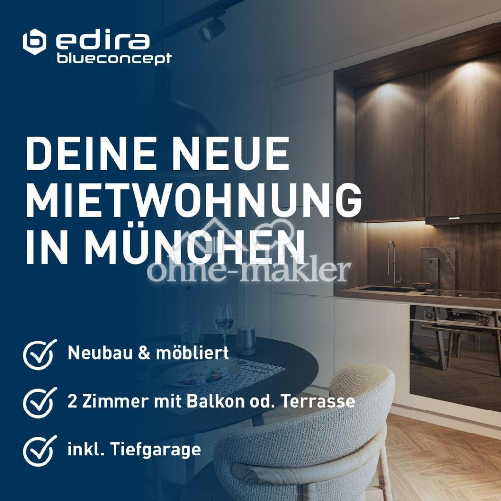 Möbliert & sofort verfügbare 2-Zimmer-Mietwohnung Allach-Untermenzing - Foto 5