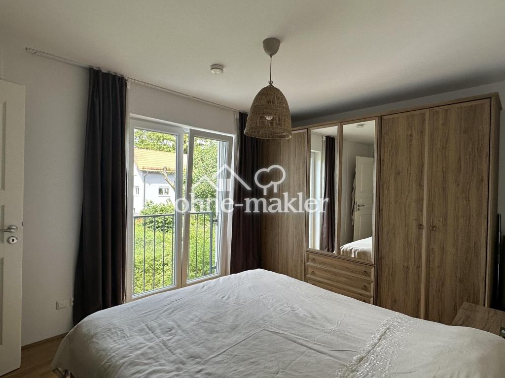 Exklusive, neuwertige 2-Zimmer-Wohnung mit Balkon in Parknähe und U-Bahn/Tram-Anschluss, befristet - Foto 5