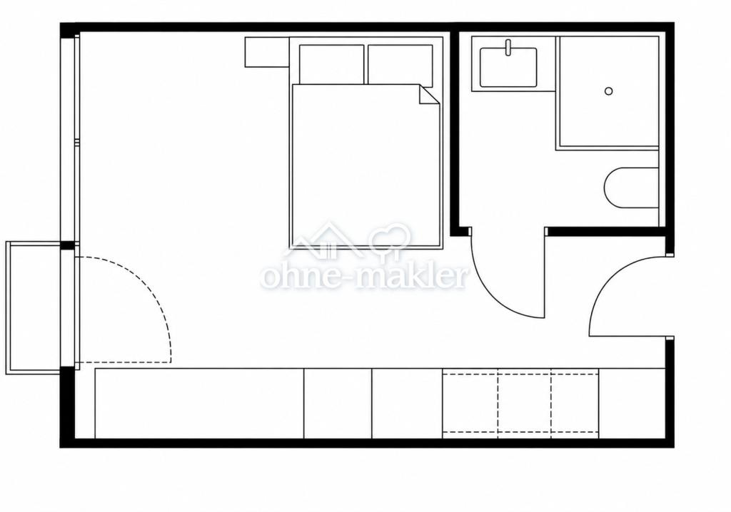 Moderne Single-Wohnungen – ab 695 € all-inclusive - Foto 1