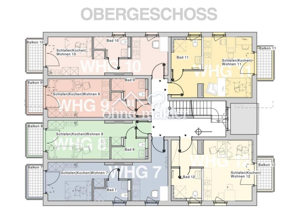 Erstbezug: Möblierte 1-Zimmer-Apartments in hochwertigem Neubau mit Einbauküche - Photo 1
