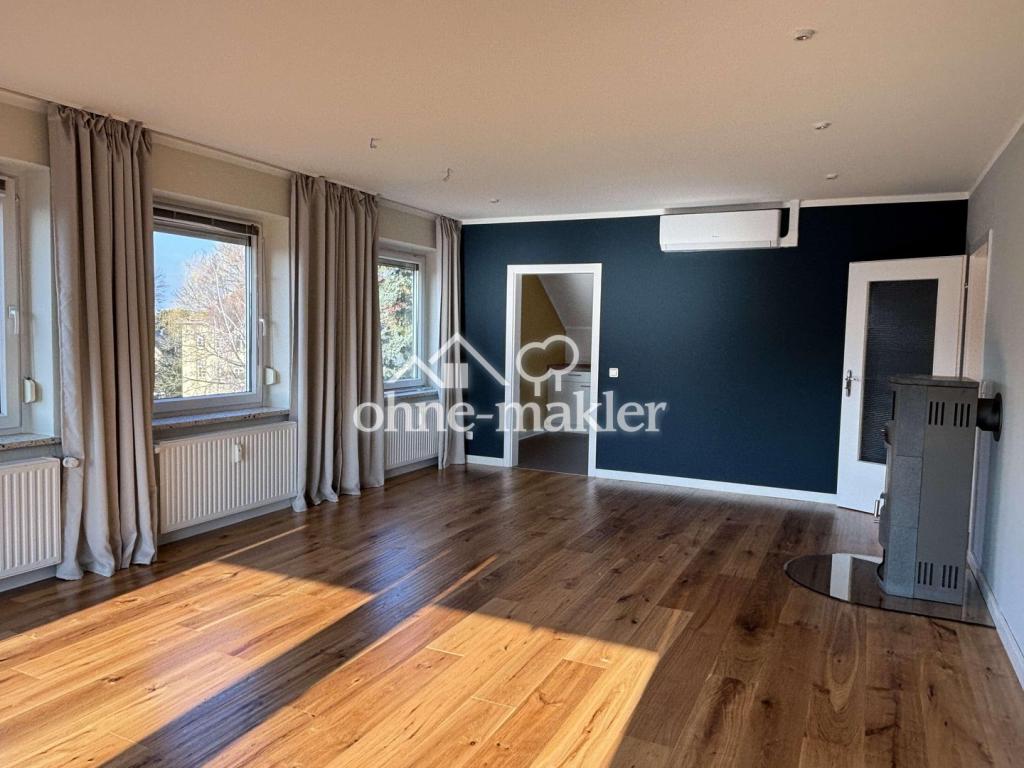 Stilvolle Dachgeschosswohnung mit Kamin & Klimaanlage im Ostviertel - Foto 1